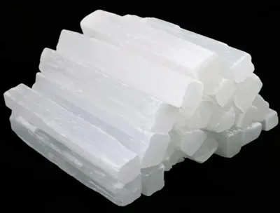 4 Inch Selenite Crystal Wand (Sold Individually)