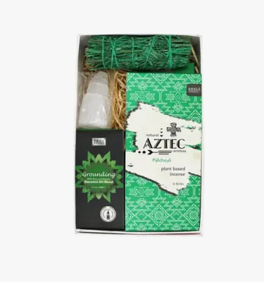 Enchanting Aroma Kit Green Color Theme Kit in White Gift Box