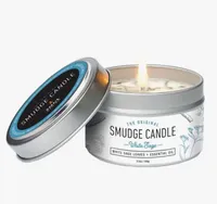 White Sage Smudge Tin Jar Candle 100 grams 3.5 oz