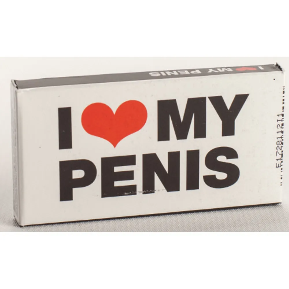 I HEART MY PENIS GUM