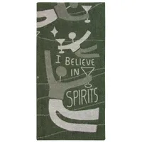 I Believe In Spirits Dish Towel