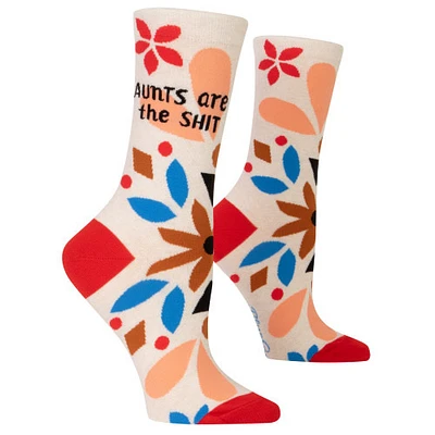 Aunts Are The Shit Women's Crew Socks