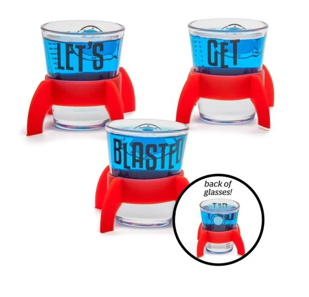 Blasted Shot Glass Set