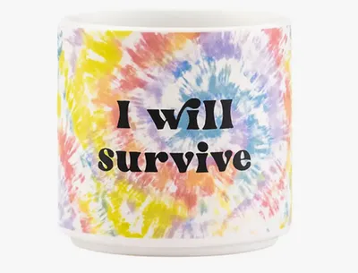 I Will Survive Small Planter