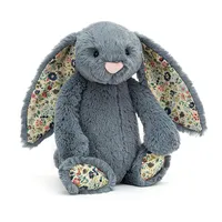 JellyCat Inc. Blossom Dusky Blue Bunny Medium