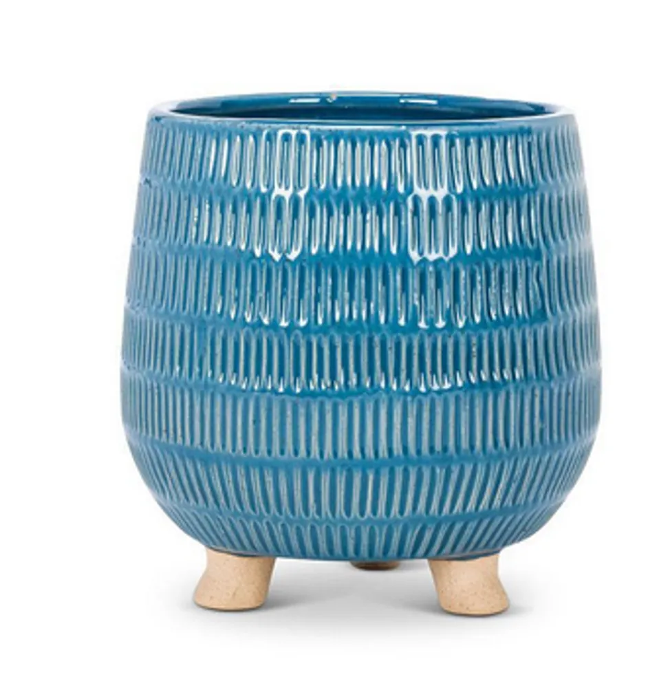 Abbott Sm Blue Belly Planter 5"