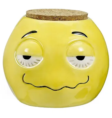 Stoned Emoji Stash Jar