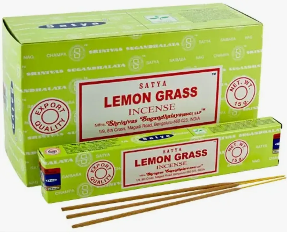 Designs by Deekay Inc. Lemon grass Satya Incense Sticks