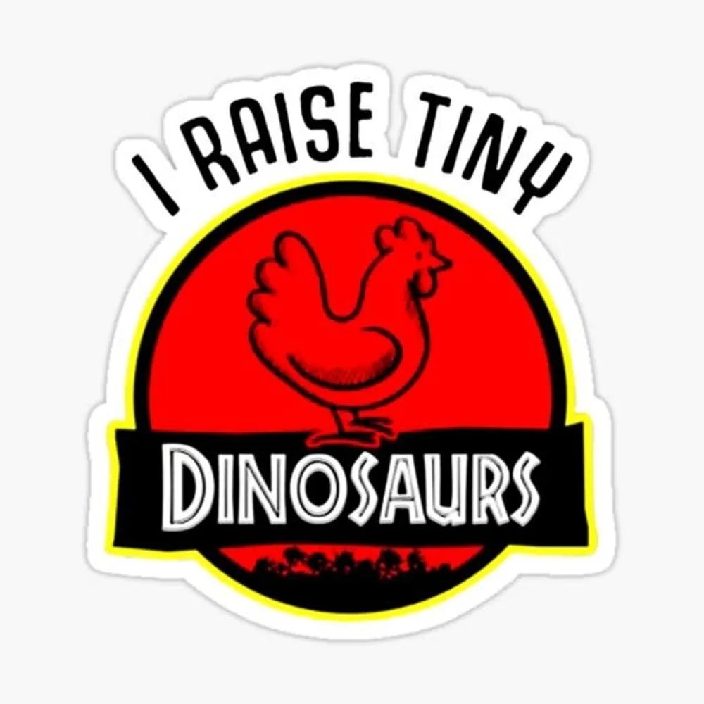 Redbubble I Raise Tiny Dinosaurs Sticker