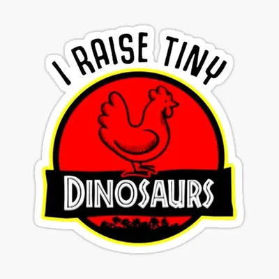 Redbubble I Raise Tiny Dinosaurs Sticker