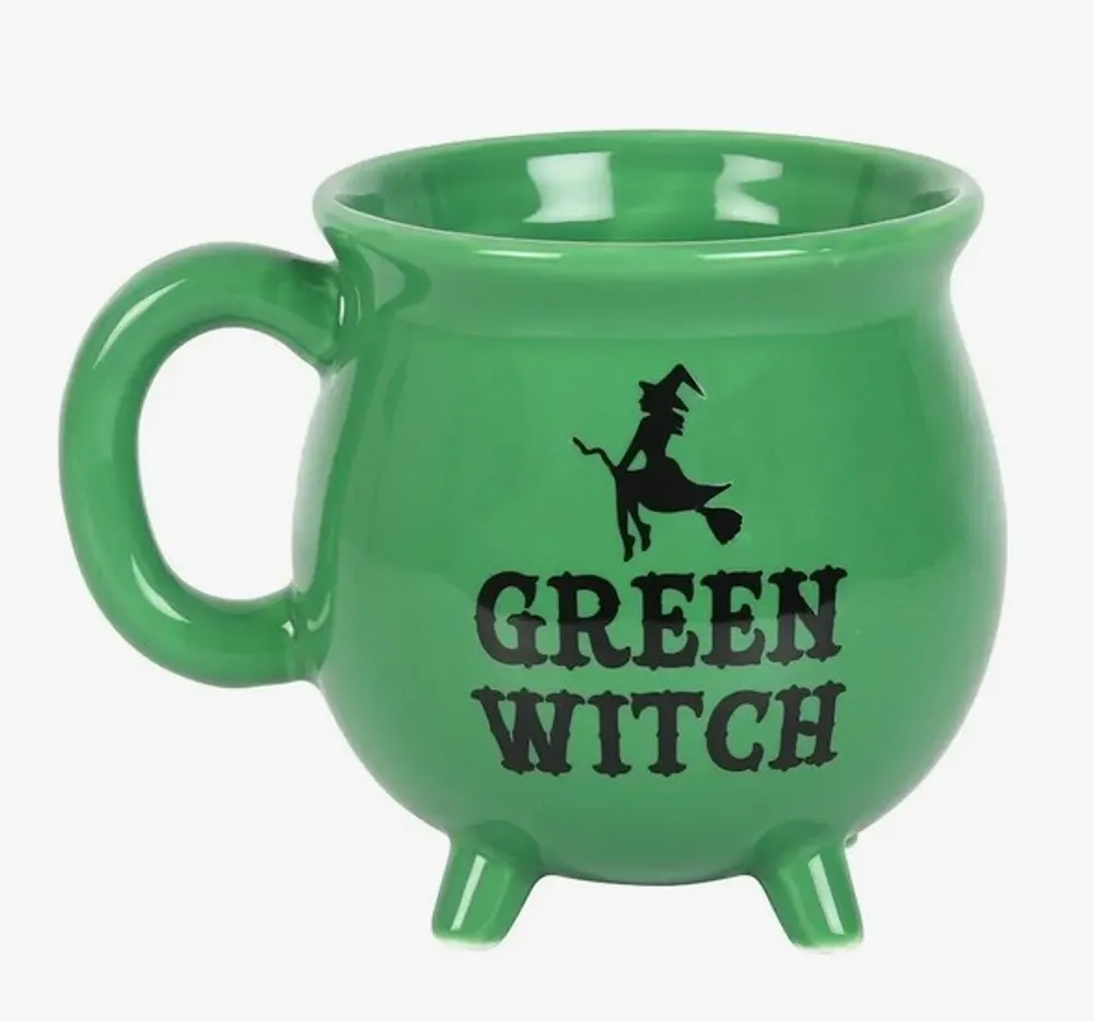 Green Witch Cauldron Mug