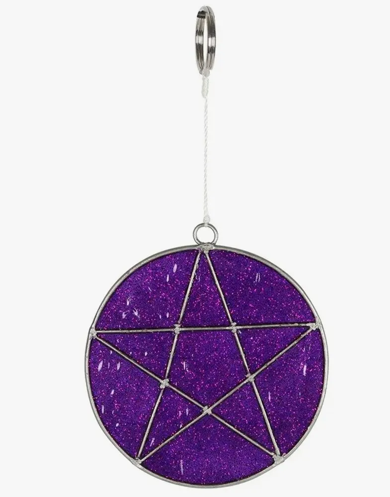 Mystical Pentagram Suncatcher