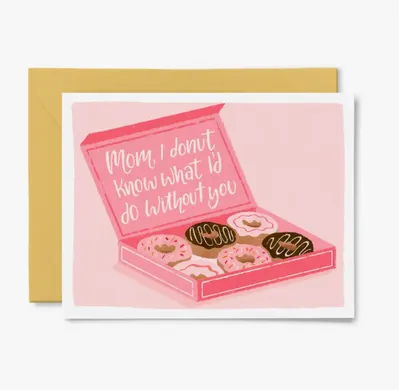 Donut Mothers Day Greeting Card