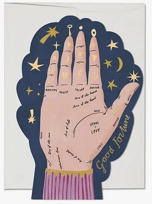 Palm Reading Encouragement Card