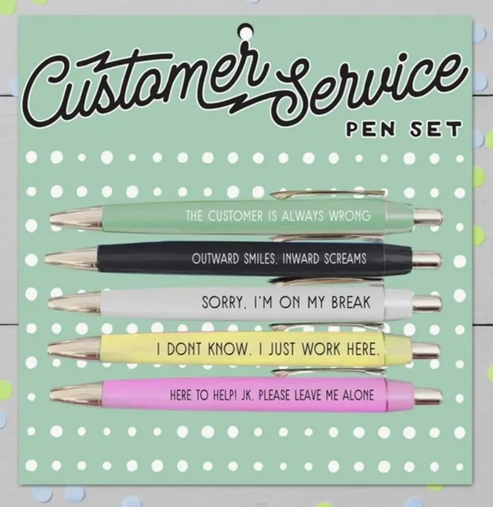 Customer Service Pen Set