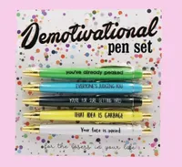 Demotivational Pen Set