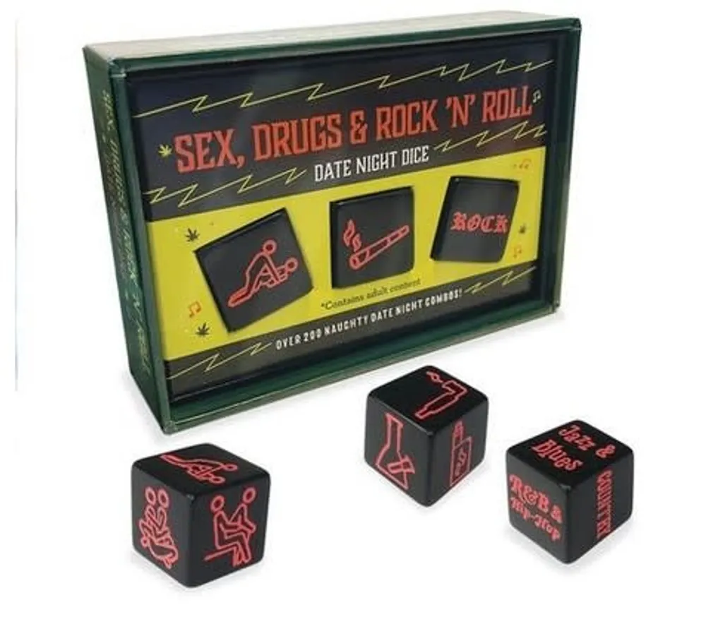 Sex, Drugs & Rock 'n' Roll: Date Night Dice