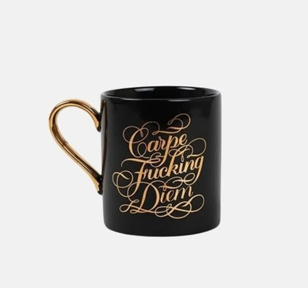 Carpe Fucking Diem Ceramic Mug
