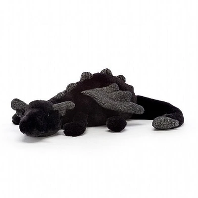 Onyx Dragon Plush - Little