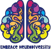 Redbubble Embrace Neurodiversity Sticker
