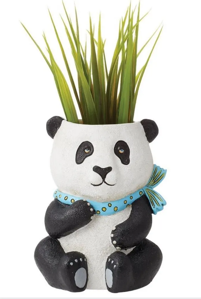 Snuggles the Panda Planter
