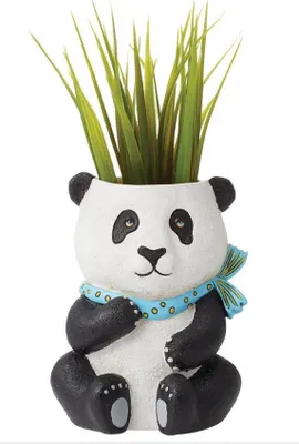Snuggles the Panda Planter