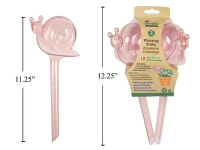 CTG Brands Inc. Garden E. Set/2 Snail Watering Bulbs