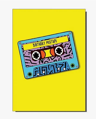 Birthday Mixtape Greeting Card