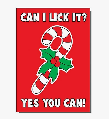 Can I Lick It? Greeting Card