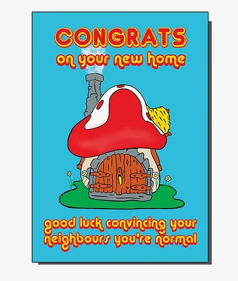 Congrats on Your New Home Greeting Card