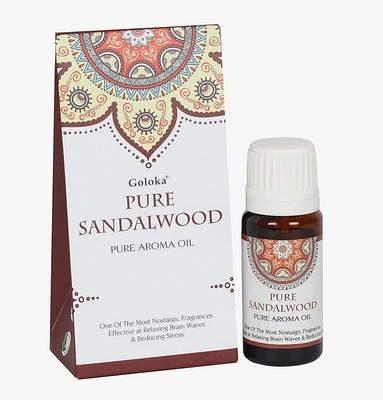 Goloka 10ml Pure Sandalwood Fragrance Oil