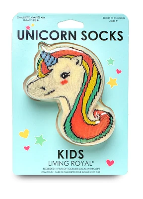 Living Royal 3D Unicorn Kids Socks