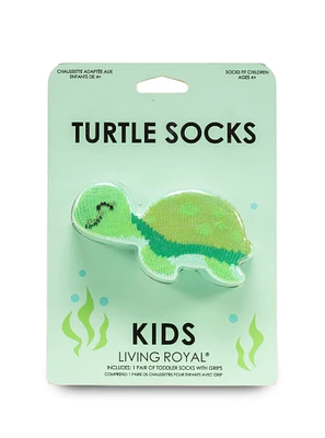 Living Royal 3D Turtle Kids Socks