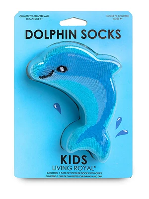 Living Royal 3D Dolphin Kids Socks