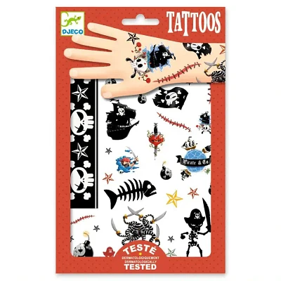 Pirates Temporary Tattoo