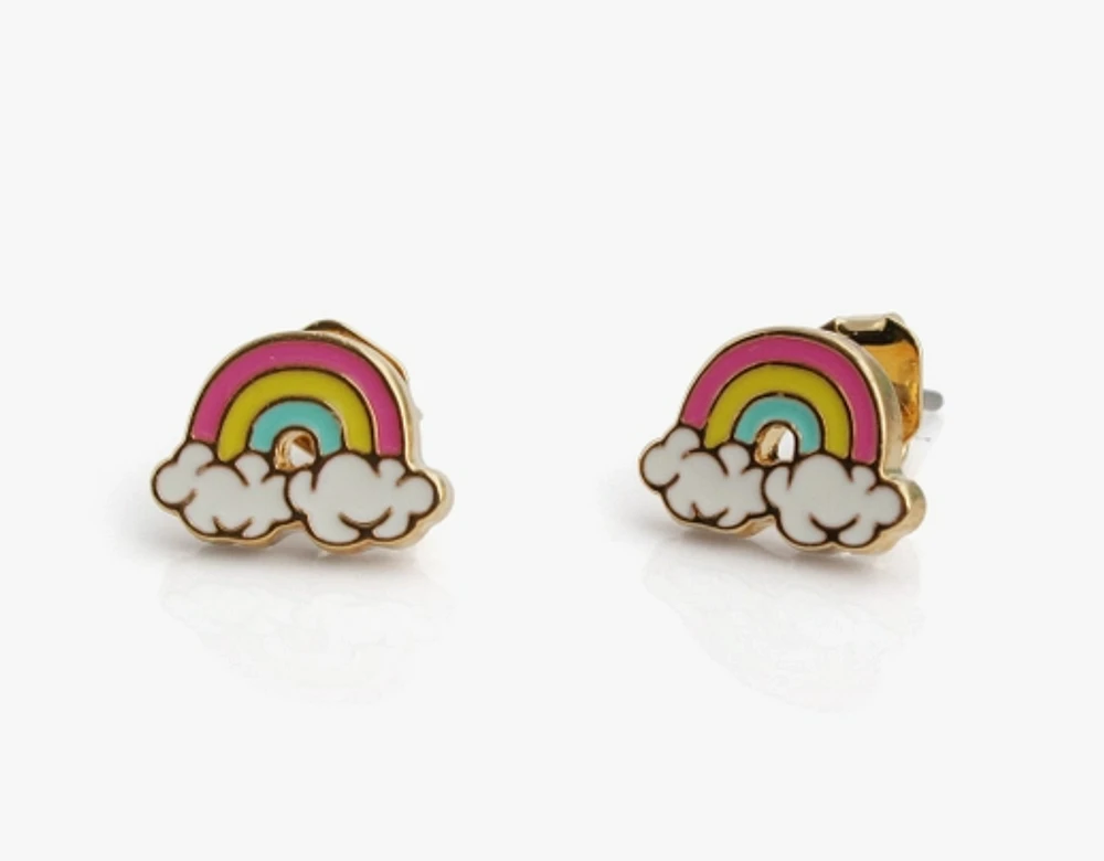 Rainbow Stud Earrings