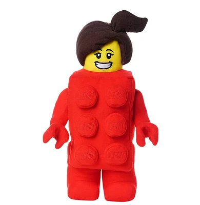 Lego Brick Suit Girl Plush