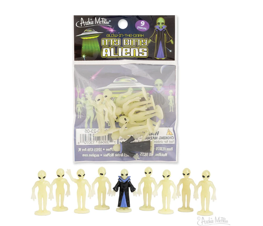 Itty Bitty Aliens Figurines