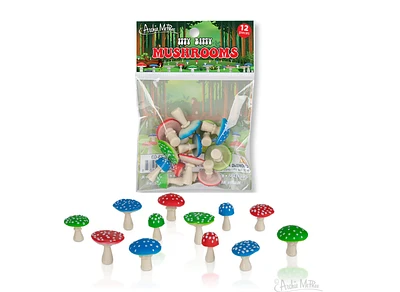 Itty Bitty Mushrooms Figurines