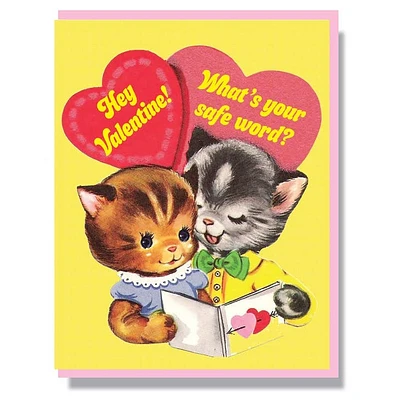 What's Your Safe Word? Valentine's Day Card