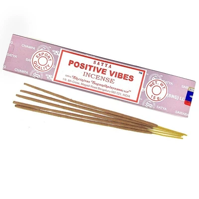 Satya Poistive Vibes Incense Sticks 15 grams