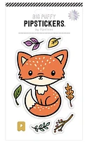 Big Puffy Red Fox Sticker