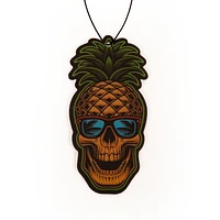 Pineapple Skull Air Freshener