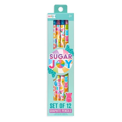 Sugar Joy Graphite Pencils - Set of 12