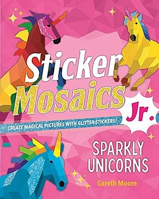 Sparkly Unicorns: Glitter Sticker Art