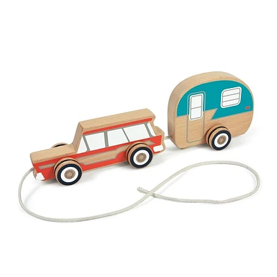 Road Trip Wooden Pull Toy