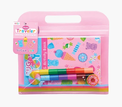 Mini Traveler Coloring & Activity Kit: Sugar Joy