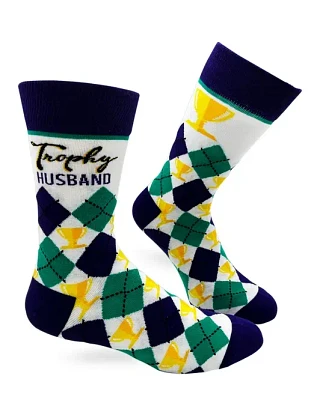 Trophy Husband Mens Crew Socks