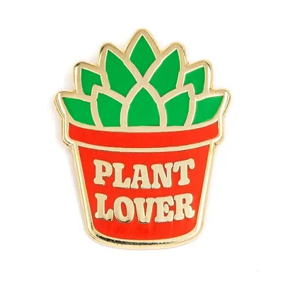 Plant Lover Enamel Pin