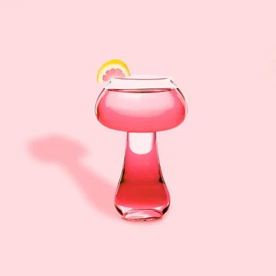 Mushroom Cocktail Glass